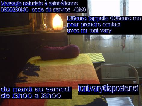 massage naturiste saint etienne|Massage naturiste du CORPS COMPLET